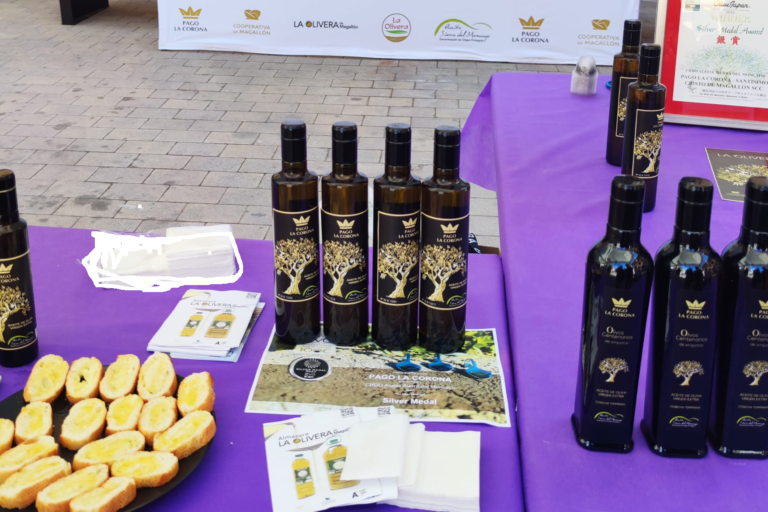 Espacio expositivo con Pago La Corona