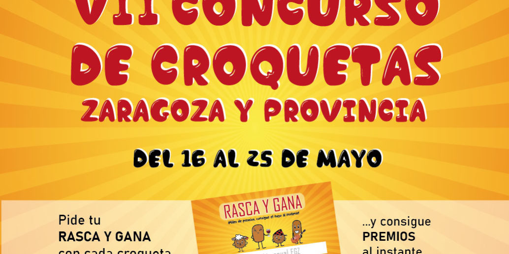VII Concurso de Croquetas 2025 VII Concurso de croquetas de Zaragoza y provincia